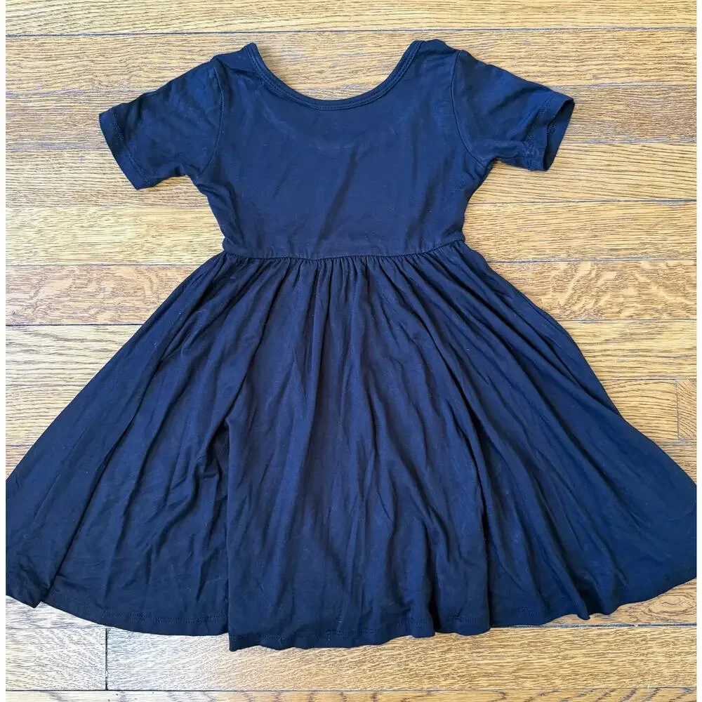 Kyte Girls' Black Skater Dress Size 2